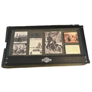 Harley Davidson Military Archive Collection 1942 WLA Shadow Box